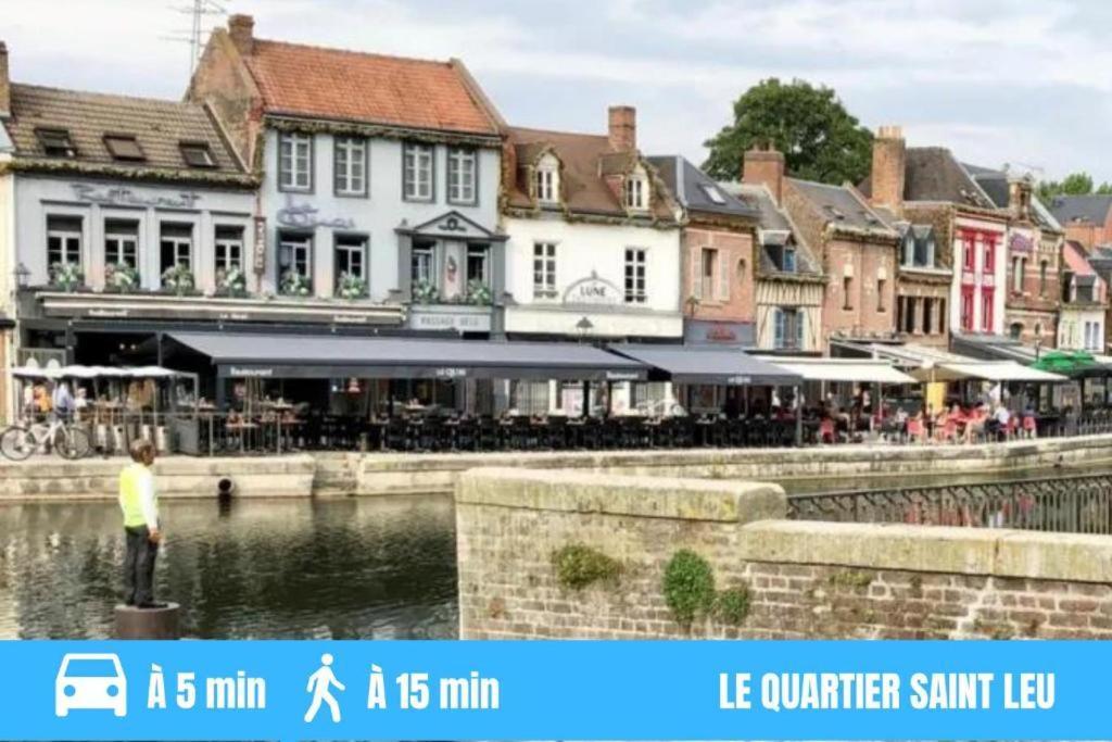 Studio Cosy Gare Amiens Tout Equipe Wifi Netflix 2Pers Exterior photo